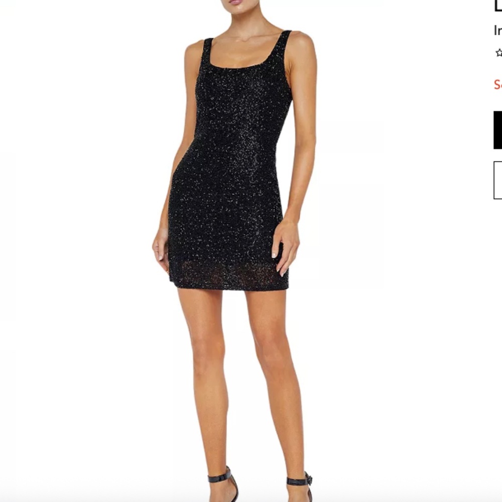 L'AGENCE Inori Beaded Mini Dress